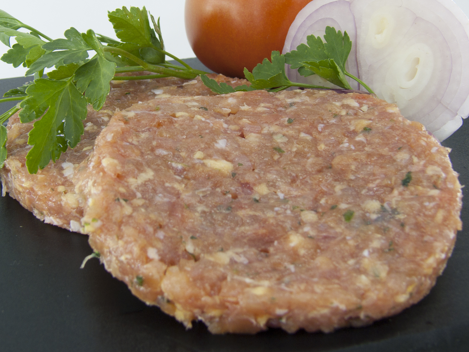 HAMBURGUESA DE POLLO 100% Ajo y Perejil (1 Unidad)